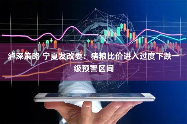 泸深策略 宁夏发改委：猪粮比价进入过度下跌一级预警区间